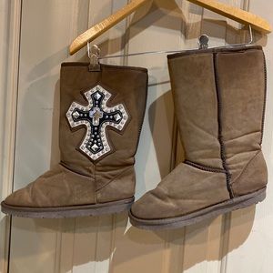P&G western boots size 10